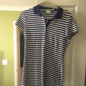 Lacoste blue and white golf dress, size 36